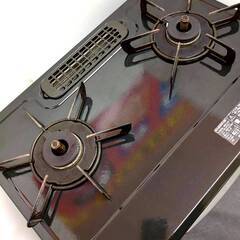 リンナイ ガスコンロ RT35NJH 2022年製 都市ガス 右強火力の画像