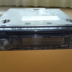【KENWOOD U300BT 中古品】「1DIN」「Bluetooth」「USB」「CD」の画像