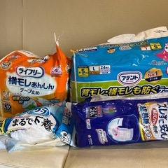 大人用オムツ、パット、フラットシートの画像