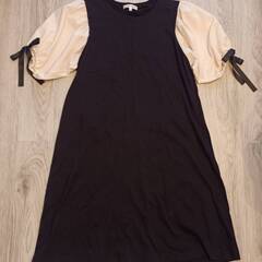 devirock ワンピース黒白袖160size&長袖チェックシ...