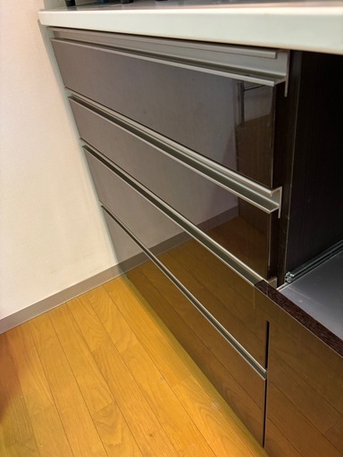 カップボード 食器棚 幅120 プレファ 高橋木工所 ブラウン 日本製