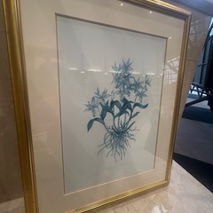 額縁付き絵画　ホテル絵画　チャリティ展示会の画像