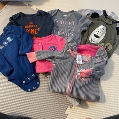 ベビーロンパース０ヵ月〜１８ヵ月まとめての画像