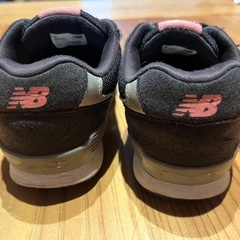 new balance 996 ブラック スニーカー　16センチの画像