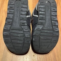 new balance 996 ブラック スニーカー　16センチの画像