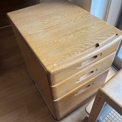 学習机の引き出しの画像