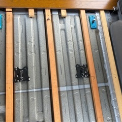 200系ハイエース DX純正2列目シート 加工品 スーパーGL 3列目流用の画像