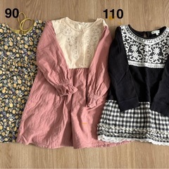 女の子用の服の画像