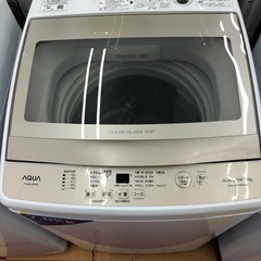 《尼崎市/リサイクルショップドリーム次屋店》★ジモティー割引有★7kg洗濯機　アクア　AQW-GS70JBK 2021年製　中古品　クリーニング済み☆尼崎市若王寺☆の画像