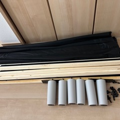 足付きマットレスベッド 　の画像