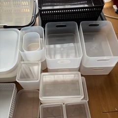 【決まりました】トレー  収納 カゴ  沢山の画像