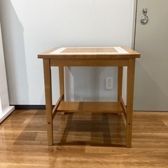 スクエアテーブル【町田市再生家具】　252667の画像