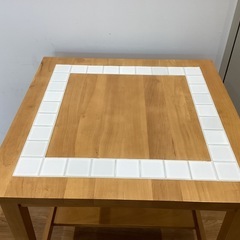 スクエアテーブル【町田市再生家具】　252667の画像