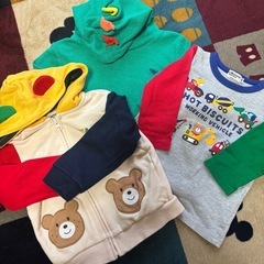 ロンハーマンSHIPSミキハウスなどベビー服11点の画像