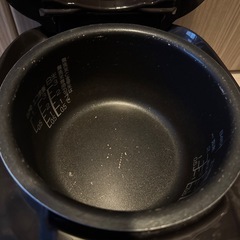 マイコン炊飯ジャー NL-BA05 ブラック 0.54Lの画像