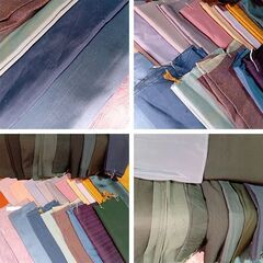 ハギレ布　着物解布　約4.5～5㎏　絹 綿 他混在の画像