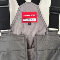 スキーウェアパンツ　150cm グレーの画像