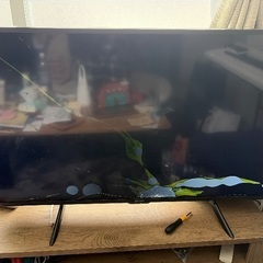 シャープ42型テレビの画像