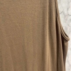 ZARA ノースリーブハイネックワンピースの画像