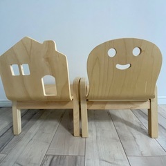 キッズチェア２脚セットの画像