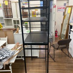 【ジモティー割あり】【ジャングル守口店】メタルラック　黒　W800×D450×H1790の画像