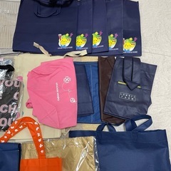 ［たくさん］不織布　エコバッグ　クーラーバッグの画像