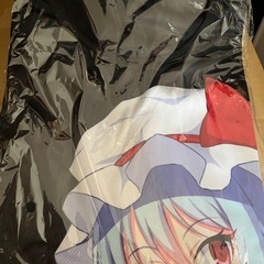 タオル(ぺこら、おかゆ)とTシャツ(レミリア)の画像