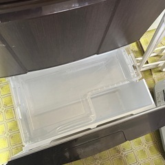 冷蔵庫　木目　　本文をよくお読み下さいの画像