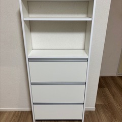 【12月受け取り希望】薄型ランドリー収納　の画像