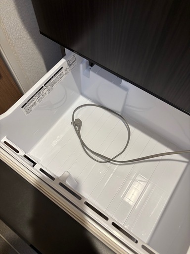 「決まりました」冷蔵庫