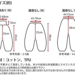 おねしょパンツ Lサイズ 赤い果物柄の画像
