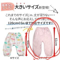おねしょパンツ Lサイズ 赤い果物柄の画像