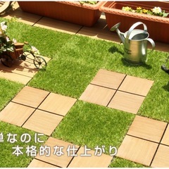 人工木 ウッドパネル 木目調　　27枚セットの画像