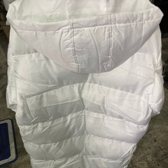 未使用　新品　真っ白防寒コート　165cm〜175cmの画像