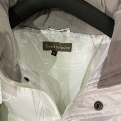 未使用　新品　真っ白防寒コート　165cm〜175cmの画像