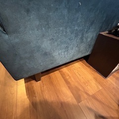 ベロア生地？ソファーの画像