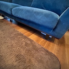 ベロア生地？ソファーの画像