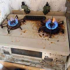 ガスコンロ　都市ガスの画像