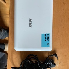 MSI U100-A OSリナックスAnti-X レア　ジャンク扱いの画像