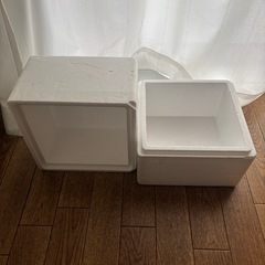 あげます　色々な発泡スチロールの画像