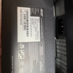 acerゲーミングモニター27インチの画像