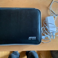 MSI U100-C OS Apple i-OS レア　ジャンク扱いの画像