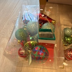 クリスマスツリーセットの画像