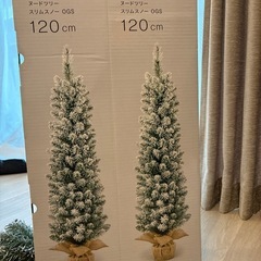 クリスマスツリーセットの画像