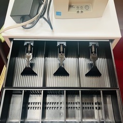 中古 Star TSP650II レシートプリンター＆キャッシュドロアセット（鍵付き）Airレジ対応の画像