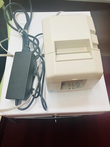 中古 Star TSP650II レシートプリンター＆キャッシュドロアセット（鍵