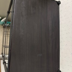 【お譲り先決定】スチールラックの画像