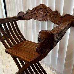 サヴォナローラチェア 折り畳み椅子の画像