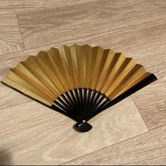【美品】壽恵廣　金銀　扇子の画像