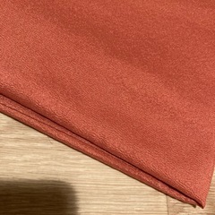 【美品】洗える着物　ピンク　サーモンピンク　色無地　お正月　初詣　オシャレの画像